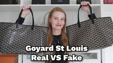 fake vs real goyard clutch|goyard bag vs real.